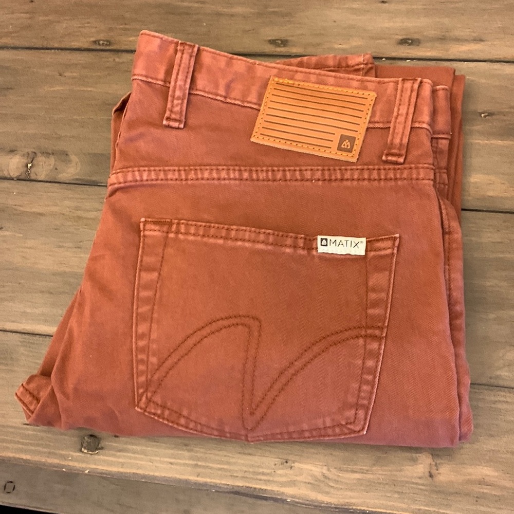 Matix jeans. Size 32/32 “Gripper Twill” slim straight fit. Never worn